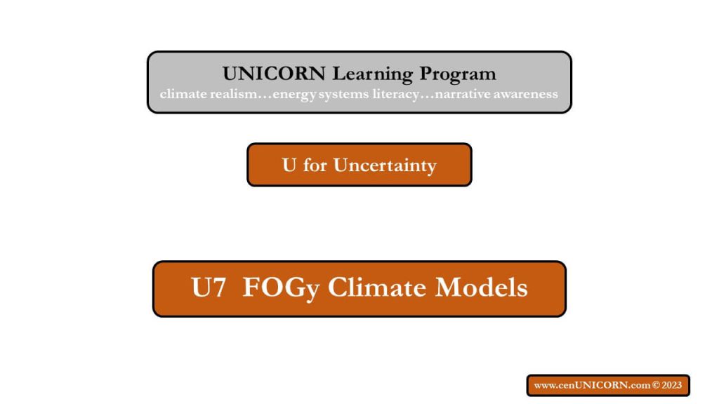 FOGy Climate Models